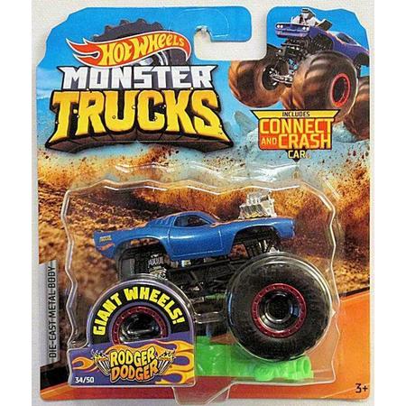 Hot Wheels Monster Jam truck Rodger Dodger - 9 cm
