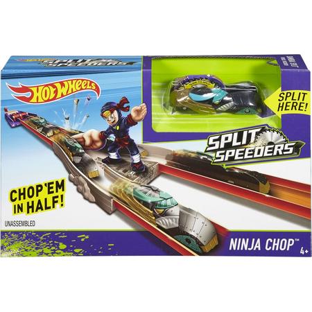 Hot Wheels Split Speeders Ninja Chop - Racebaan