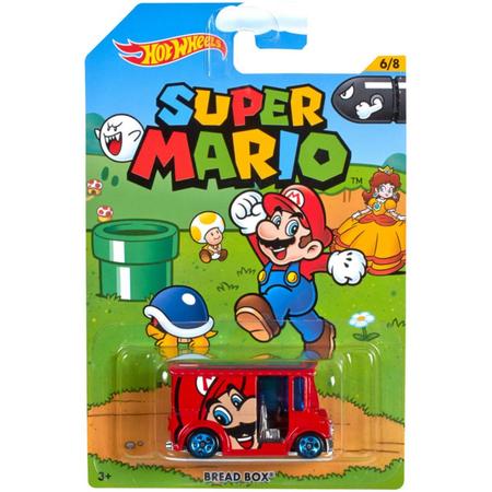 Hot Wheels Super Mario Mario Breadbox Nintendo