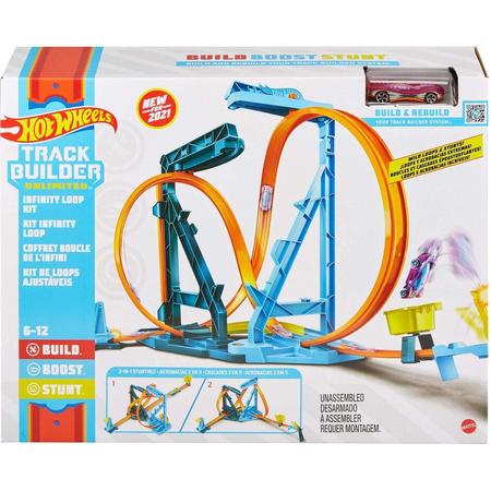 Hot Wheels Track Builder Infinity Loop Kit Speelset