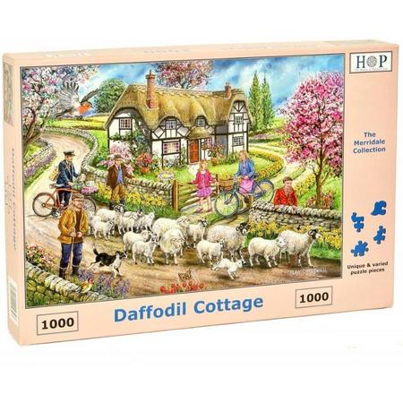 Daffodil Cottage Puzzel 1000 stukjes
