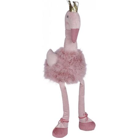 House Of Seasons Knuffel Flamingo 20 X 30 Cm Pluche Roze