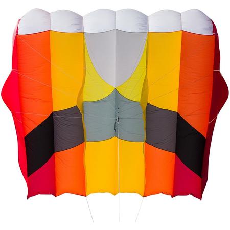 Hq Kites Eenlijnsvlieger Kap Foil 8.0 300 Cm Geel/rood