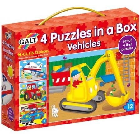 Galt 4 puzzels voertuigen