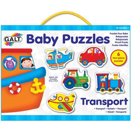 Galt 6 babypuzzels transport