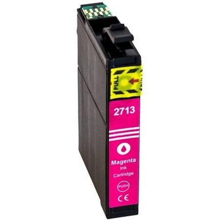 Epson 27 xl (T2713) inktcartridge (met chip) / Magenta (huismerk)