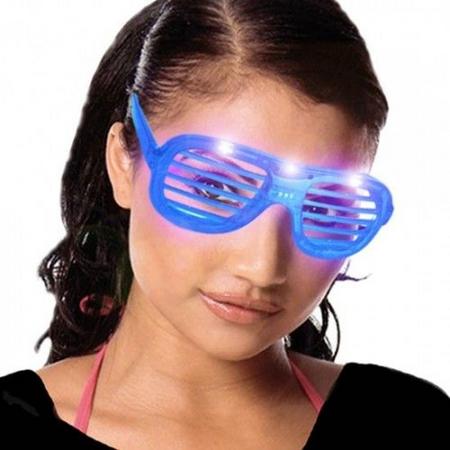 Shutter Shades Feestbrillen met verlichting, 6 Stuks