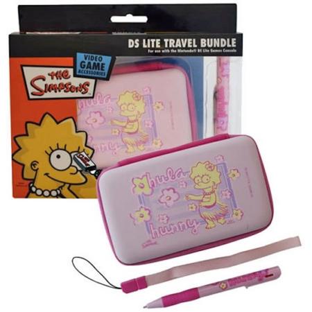 The Simpsons Accessoires Set voor DS Lite Roze