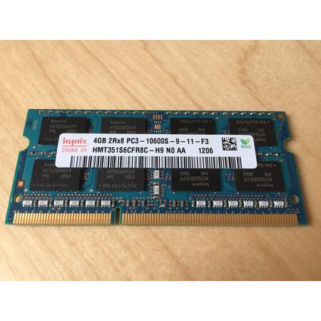 4GB HYNIX DDR3 SO DIMM RAM 1333Mhz HMT351S6CFR8C-H9 PC3-10600S Laptop Geheugen
