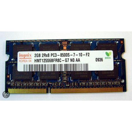 Hynix 2GB, DDR3 / DDR III SDRAM, 1066MHz, soDIMM