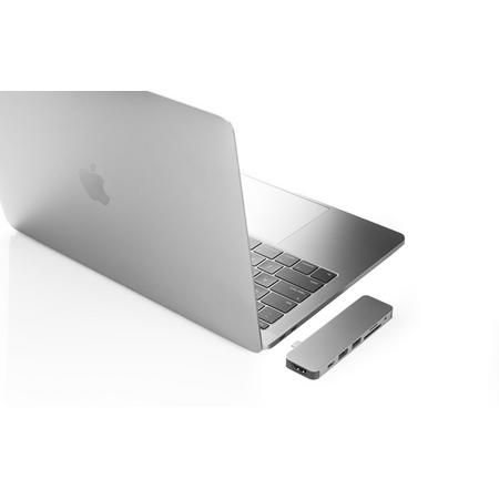 Hyper Solo Hub voor Macbook & USB-C devices - Zilver