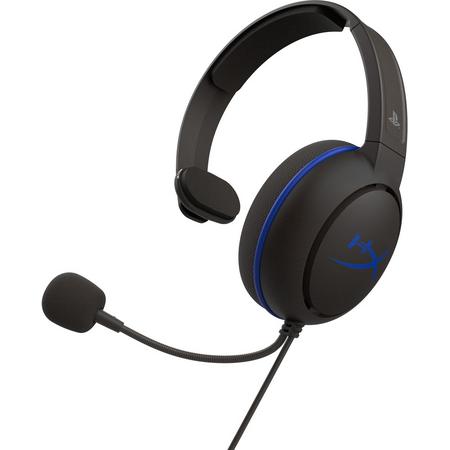 HyperX Cloud Chat PS4 Gaming Headset - Zwart / Blauw