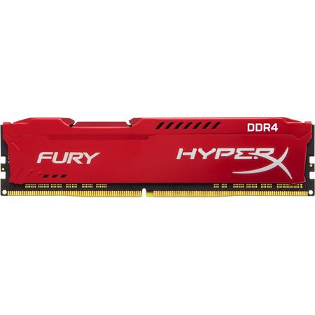 HyperX FURY Red 8GB DDR4 3200 MHz 8GB DDR4 3200MHz geheugenmodule