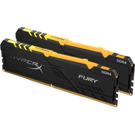 HyperX Fury RGB DDR4 3600MHz UDIMM 16Gbit 32GB (2x 16GB)