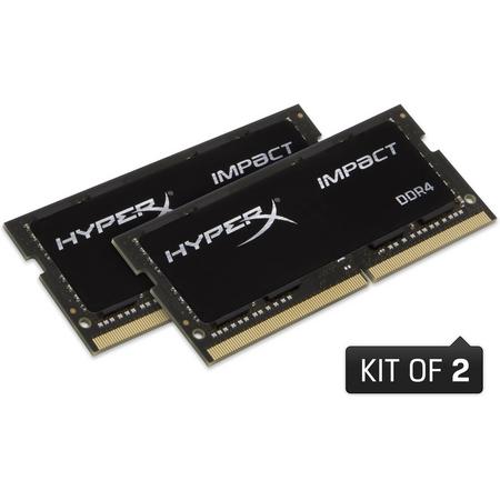 HyperX Impact HX432S20IBK2/64 geheugenmodule 64 GB DDR4 3200 MHz
