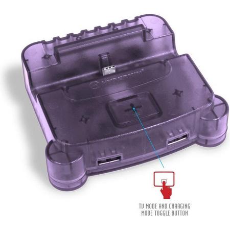 Retron S64 Console Dock (Purple)