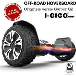 I-CIGO – Originele Gyroor G2- Off-road hoverboard 8.5inch- UL 2272 hoogste niveau veiligheidskeuringscertificaat – uniek App funcite - Bluetooth speakers.