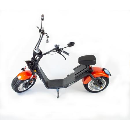 Stad scooter CITYCOCO Ebike met kenteken ( E-Scooter Ebike 100% Elektrische Cool harley design )
