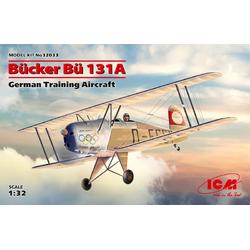 1:32 ICM 32033 Bücker Bü 131A German Training Aircraft Plastic kit