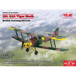 1:32 ICM 32035 DH.82 Tiger Moth - British Training Aircraft Plastic kit