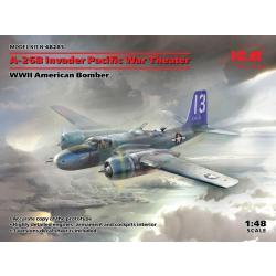 1:48 ICM 48285 A-26В Invader Pacific War Theater, WWII American Bomber Plastic kit