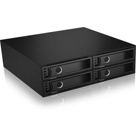 ICY BOX IB-2242SSK Desktop Zwart disk array