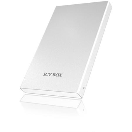 ICY BOX IB-254U3 HDD-/SSD-behuizing 2.5 Stroomvoorziening via USB Aluminium