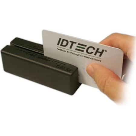 ID TECH MiniMagII USB / CDC Zwart magnetische kaart-lezer