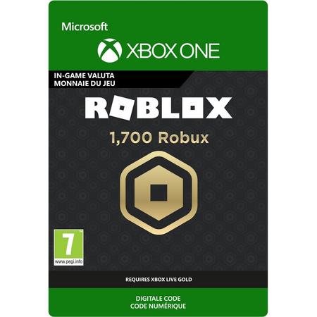 Roblox: 1.700 Robux - InGame tegoed - Xbox One download