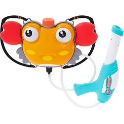 Rugzak waterpistool oranje krab 1L - Buitenspeelgoed - Backpack Watergun - Supersoaker - Voor de kleine kindjes