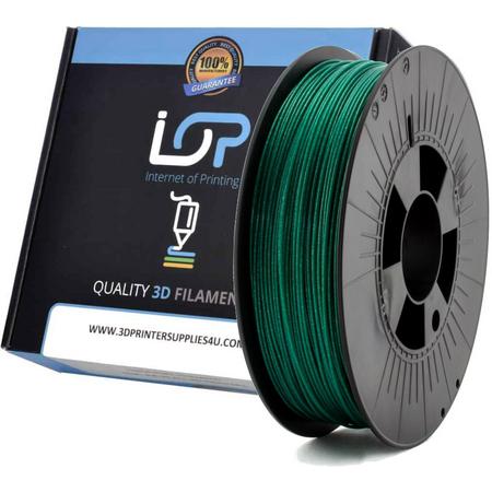 IOP PLA Glitter 1.75mm Metallic Racing Green 500g