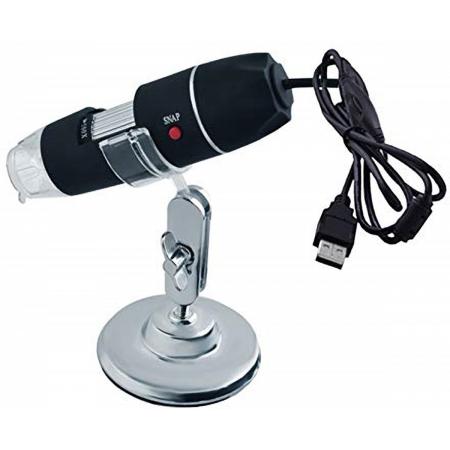 Digitale USB Microscoop - Microscoop Camera - 50-500 X Vegroting – Instelbaar - Met 8x LED Verlichting