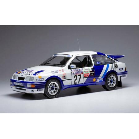 Ford Sierra RS Cosworth - Colin McRae - RAC Rally 1989 - IXO modelauto 1:18