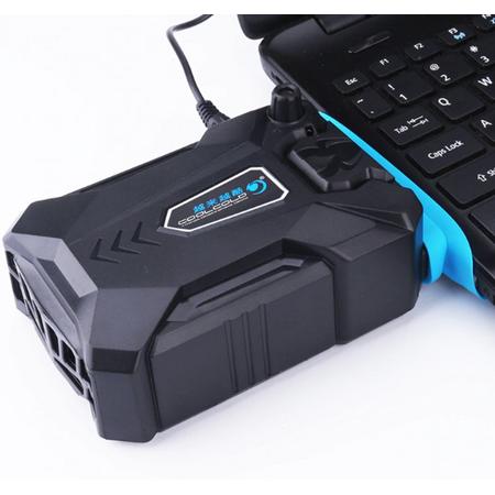 Laptop koeler vacuüm draagbaar - Notebook koeler - usb kabel - externe koelventilator - voor laptop snelheid - ultra silent