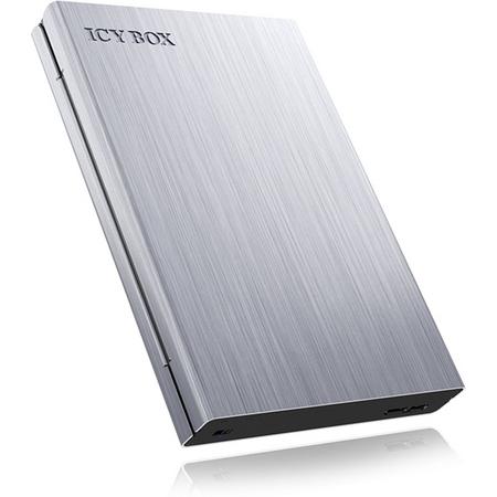 ICY BOX IB-241WP HDD-/SSD-behuizing 2.5 Antraciet, Zilver