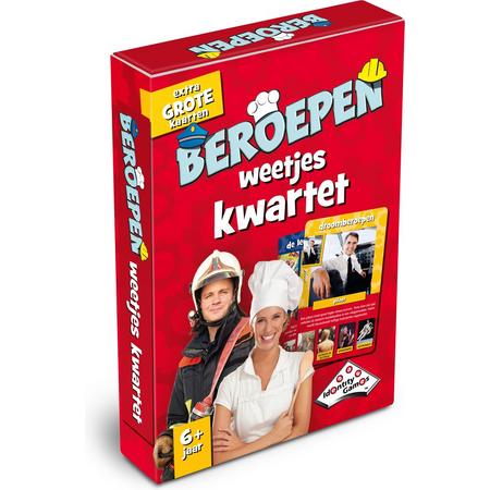 Beroepen Weetjeskwartet - Kaartspel - Special Edition
