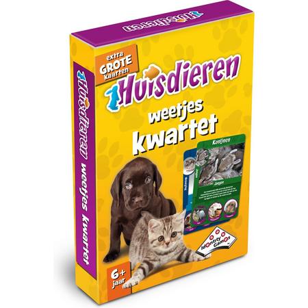 Huisdieren Weetjeskwartet - Kaartspel - Special Edition