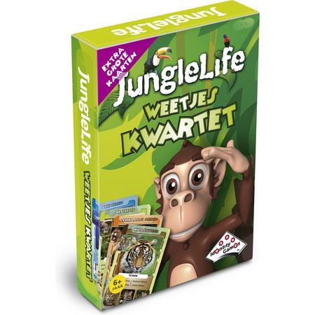 JungleLife Weetjes kwartet - Kaartspel