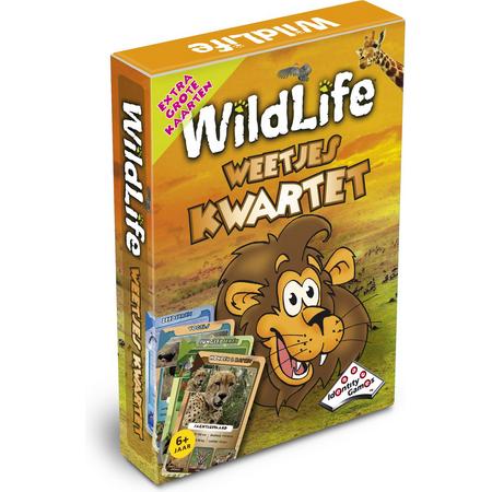 Wildlife Weetjes kwartet - Kaartspel