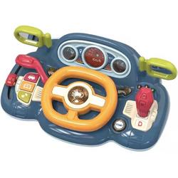 IGOODS Educatief Babyspeelgoed-Interactief babyspeelgoed, draai en leer bestuurder Peuterspeelgoed, licht en geluid