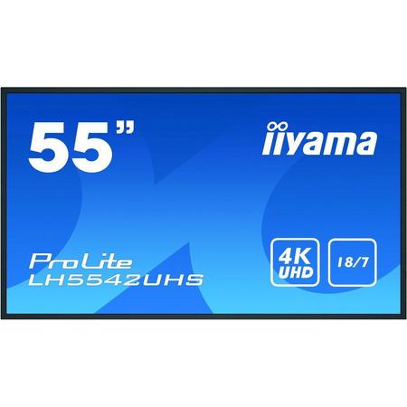 iiyama LH5542UHS-B3 beeldkrant Digitale signage flatscreen 138,7 cm (54.6
