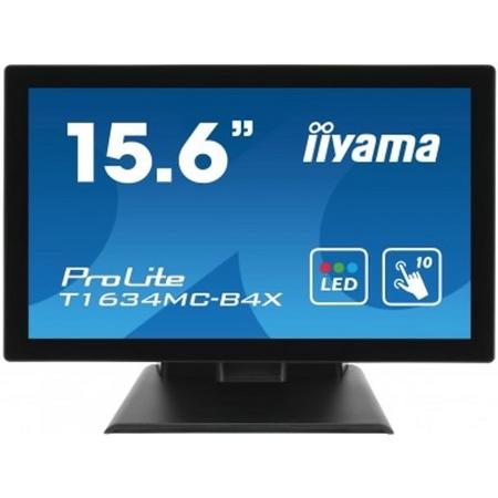 iiyama ProLite T1634MC-B4X 15.6 1366 x 768Pixels Multi-touch Tafelblad touch screen-monitor
