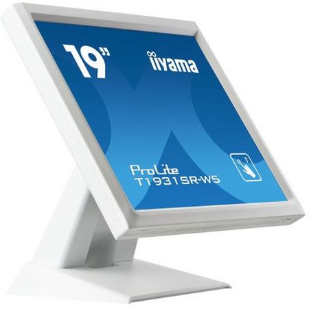 iiyama ProLite T1931SR-W5 touch screen-monitor 48,3 cm (19) 1280 x 1024 Pixels Wit