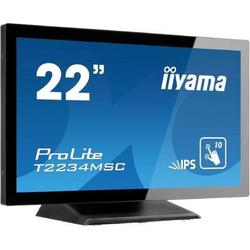 iiyama ProLite T2234MSC-B6X touch screen-monitor 54,6 cm (21.5) 1920 x 1080 Pixels Zwart Multi-touch