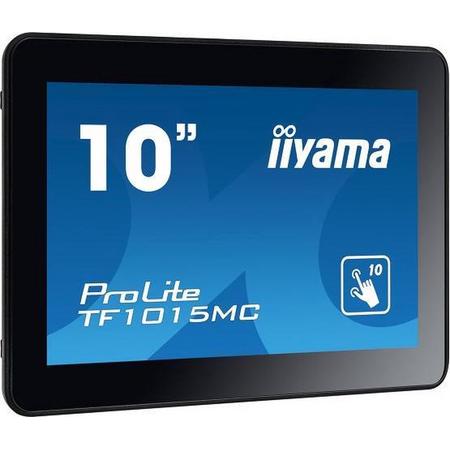 iiyama TF1015MC-B2 touch screen-monitor 25,6 cm (10.1) 1280 x 800 Pixels Zwart Multi-touch