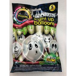 Illooms LED Ballonnen Halloween - Spook - Set Van 5