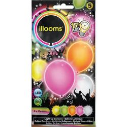 Illooms LED Ballonnen Zomer - 5 Stuks