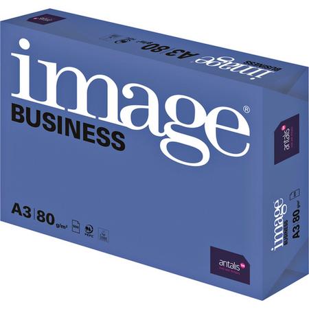 Kopieerpapier Image Business A3 80gr wit 500vel - 5 stuks