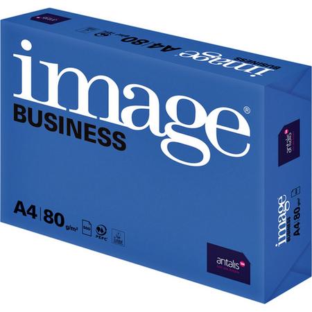 Kopieerpapier Image Business A4 80gr wit 500vel - 5 stuks