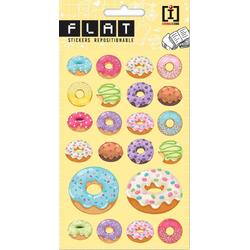  Stickervel Donuts Junior 19 X 10 Cm Pvc